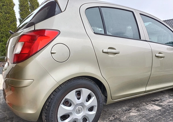 Opel Corsa cena 12900 przebieg: 139000, rok produkcji 2008 z Gniezno małe 137